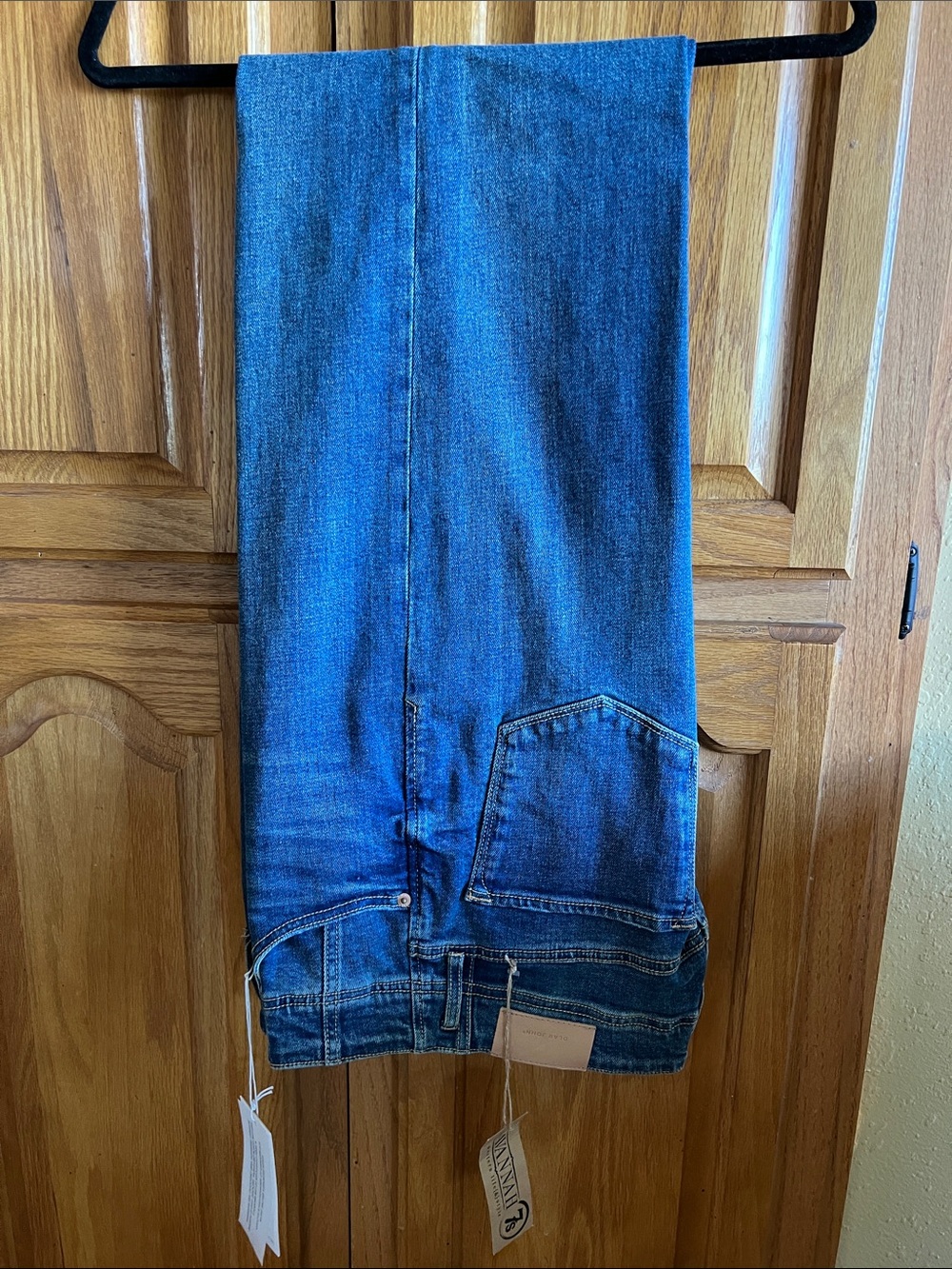 Dear John Women's Wide Leg Jeans in Deep Blue Wash